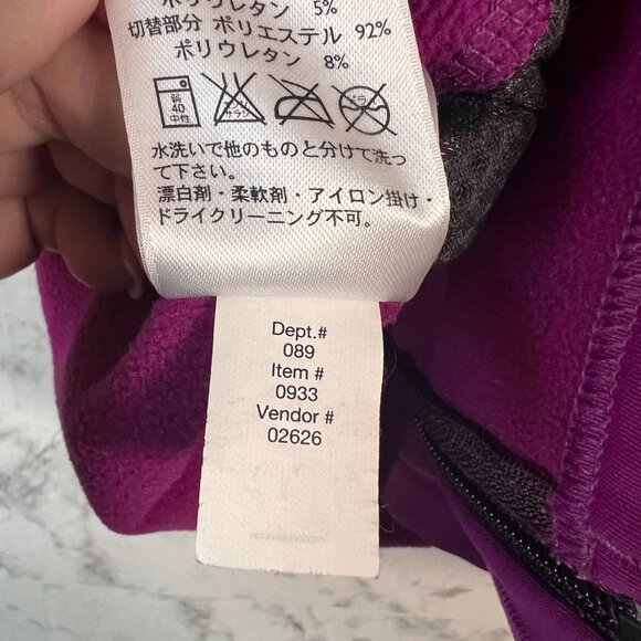 Ladies Eddie Bauer Hoodie Size Medium First Ascent Full Zip Hoodie Purple - Picture 7 of 12